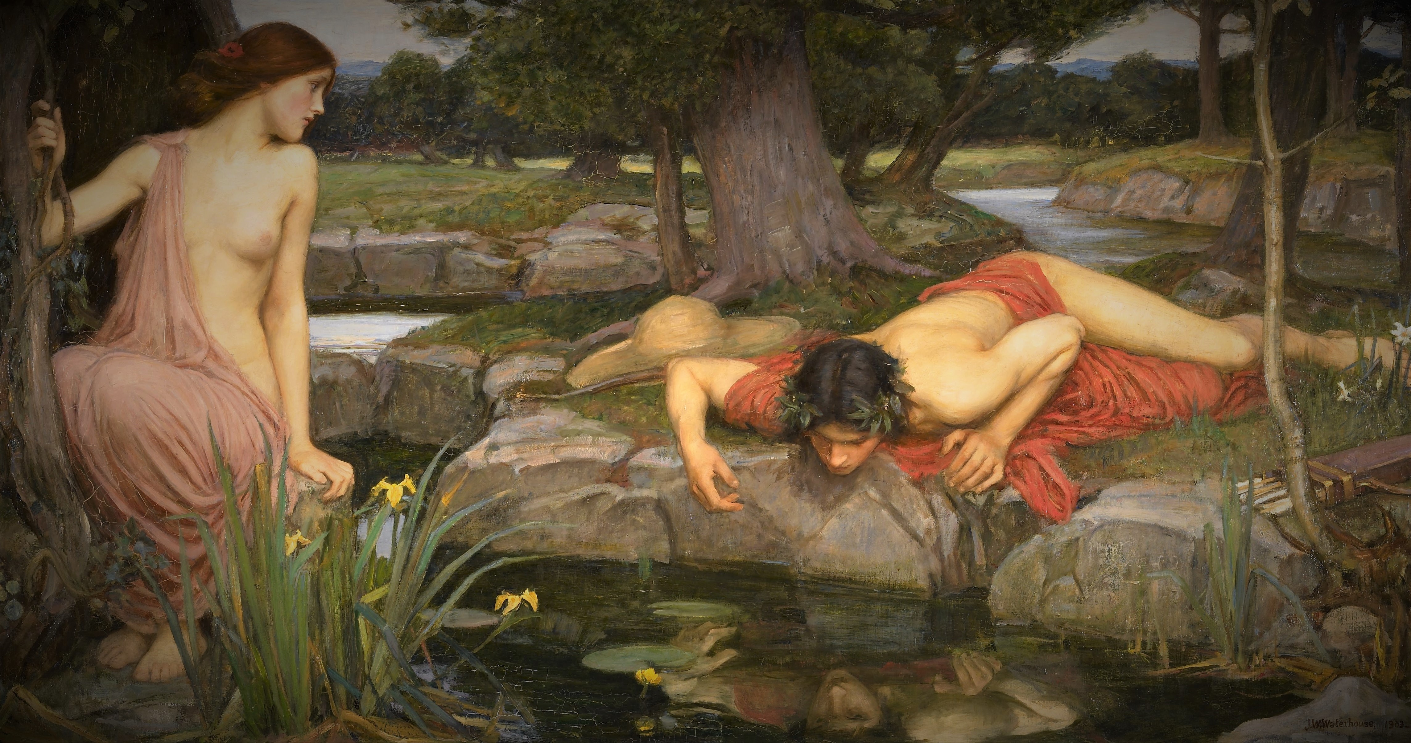 John William Waterhouse, Echo and Narcissus John William Waterhouse, Echo and Narcissus